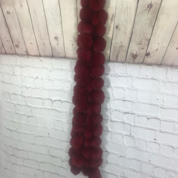 Genuine Rabbit Fur Scarf - Picture 5 of 5